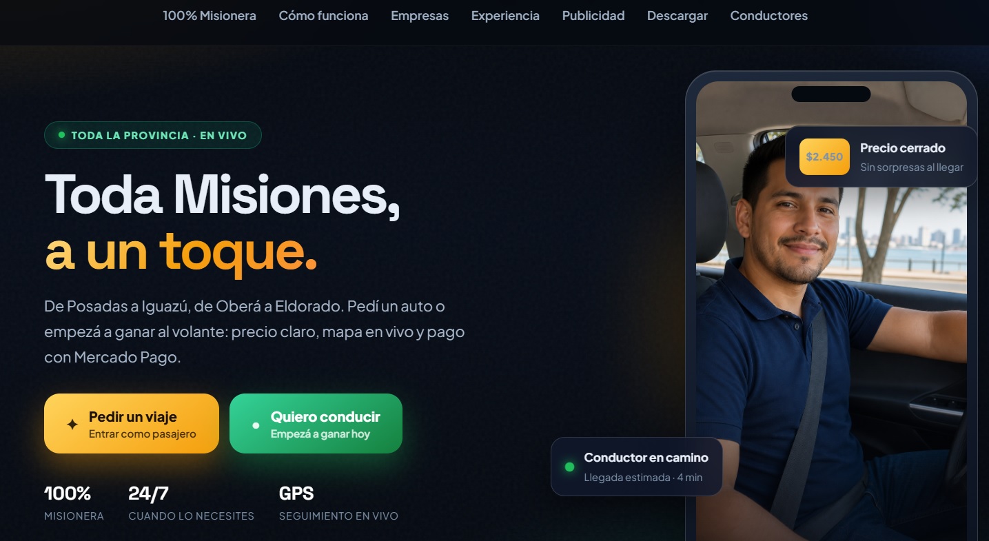 Una nueva plataforma digital busca transformar el vínculo entre choferes y usuarios