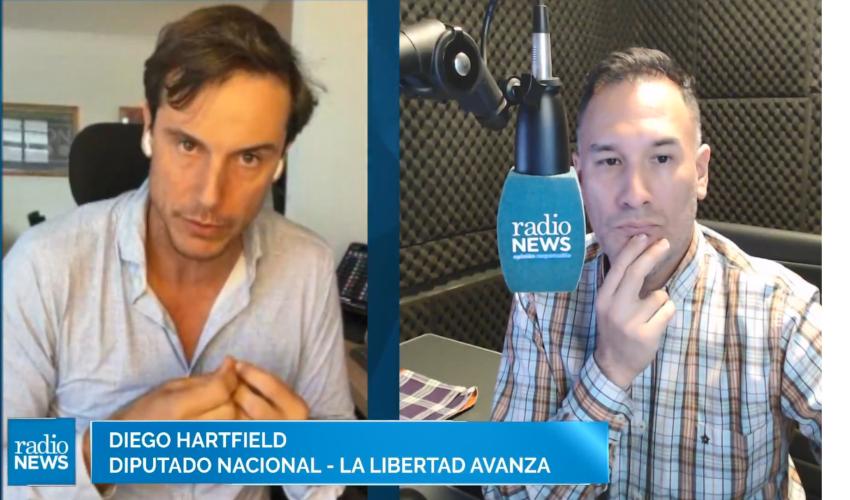 El diputado Diego Hartfield dio su punta de vista sobre la medida de la aduana paralela en Misiones